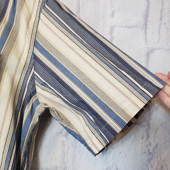 TOMMY HILFIGER S/S Striped Button-down Shirt - Picture 5 of 8